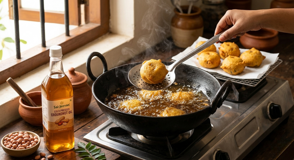 Why Groundnut Oil is Good for Frying Food?