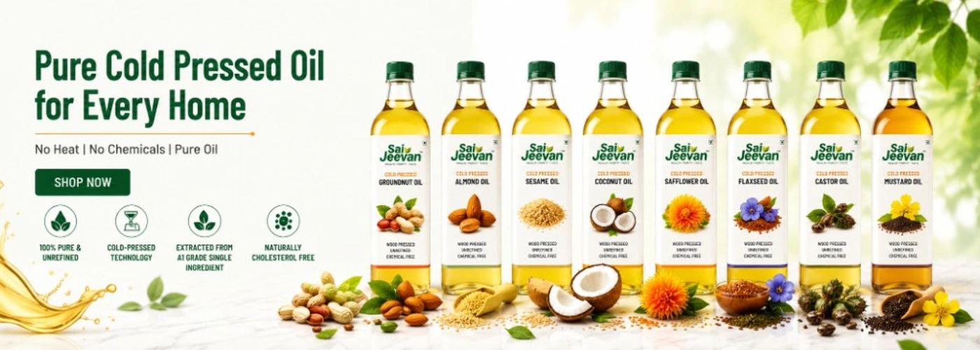 Pure Cold Pressed Oil for Every Home