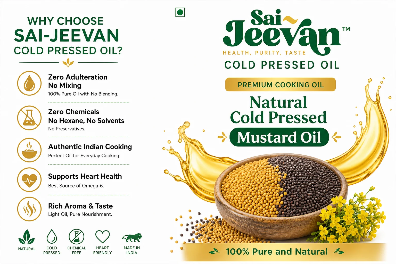 Mustard Oil — Nutrient Facts